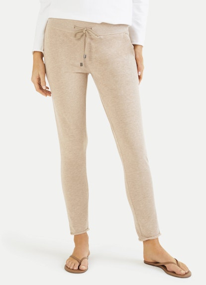 Slim Fit Pants Slim Fit - Sweatpants camel melange