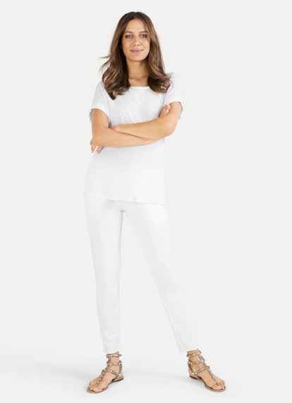 Slim Fit Hosen Slim Fit - Sweatpants white