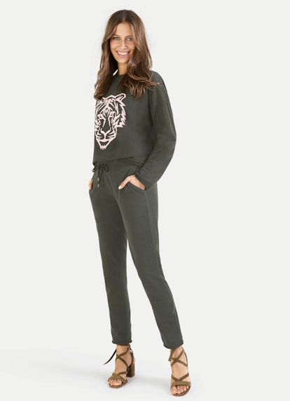 Slim Fit Pants Slim Fit - Sweatpants dark olive