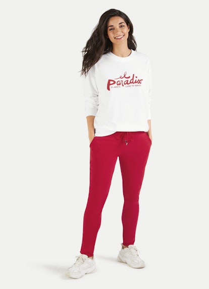 Slim Fit Hosen Slim Fit - Sweatpants red