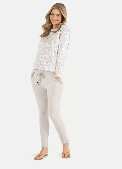 Slim Fit Pants Slim Fit - Sweatpants beige melange