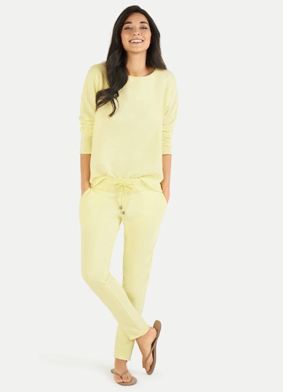 Slim Fit Pants Slim Fit - Sweatpants vibrant yellow