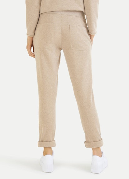 Coupe ample Pantalons Pantalon de jogging de coupe ample camel melange