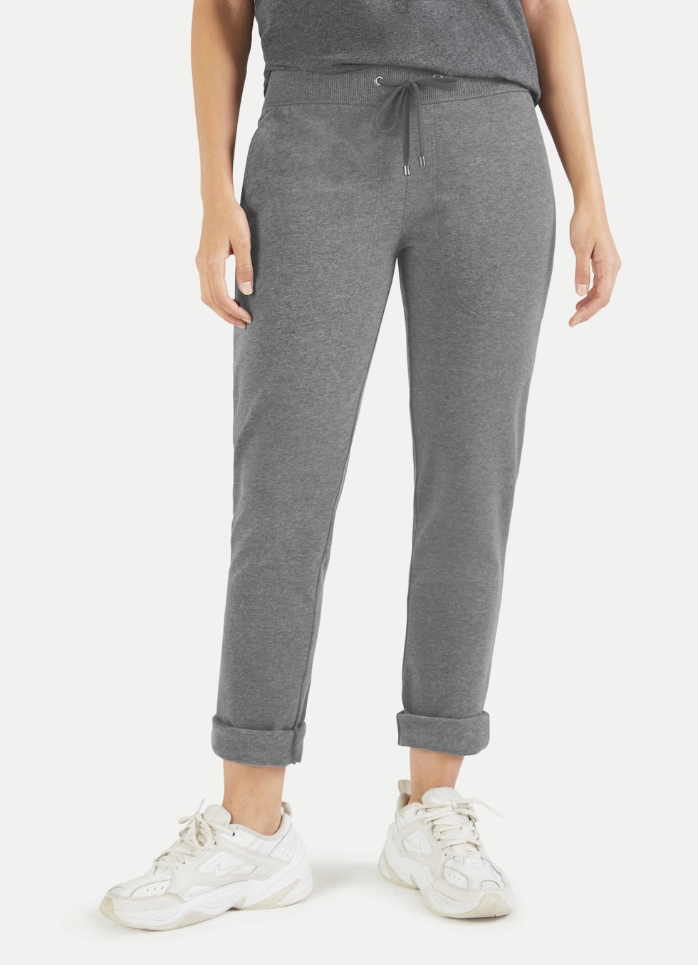 Loose Fit Sweatpants meteorit mel. JUVIA