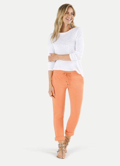 Loose Fit Hosen Loose Fit - Sweatpants soft orange