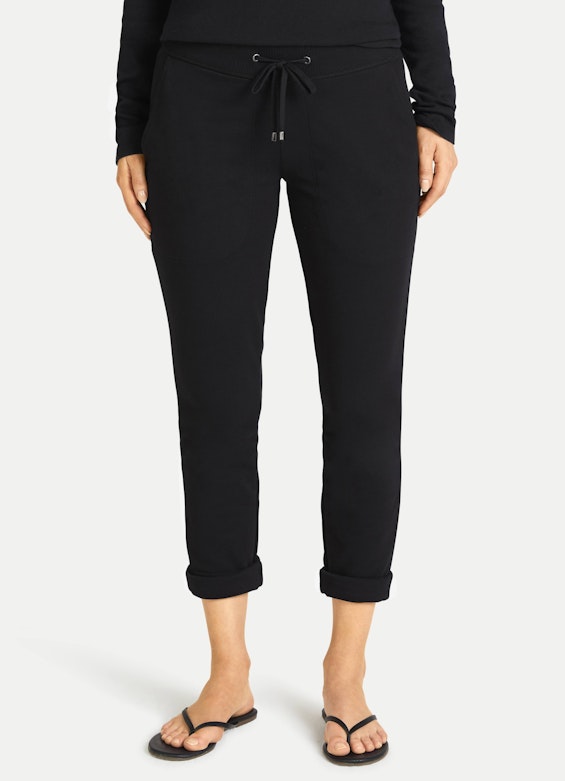 Black Loose Fit Sweatpants Buy Pants online at JUVIA