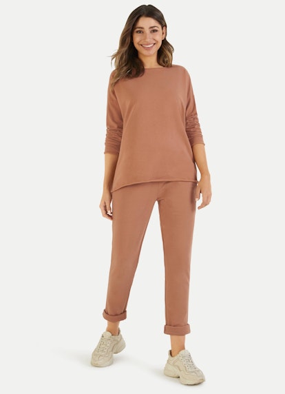 Coupe Loose Fit Pantalons Pantalon de jogging de coupe ample toffee