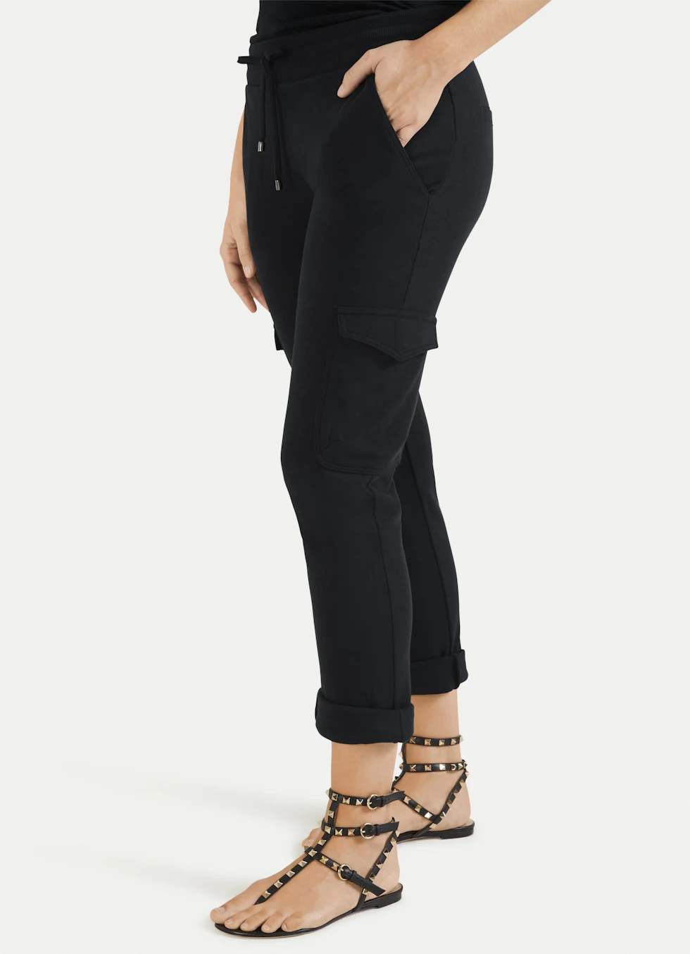 Cargo Sweatpants black JUVIA