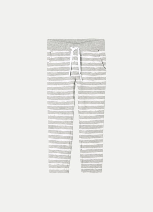 Regular Fit Pants Regular Fit - Sweatpants l.grey mel.-white