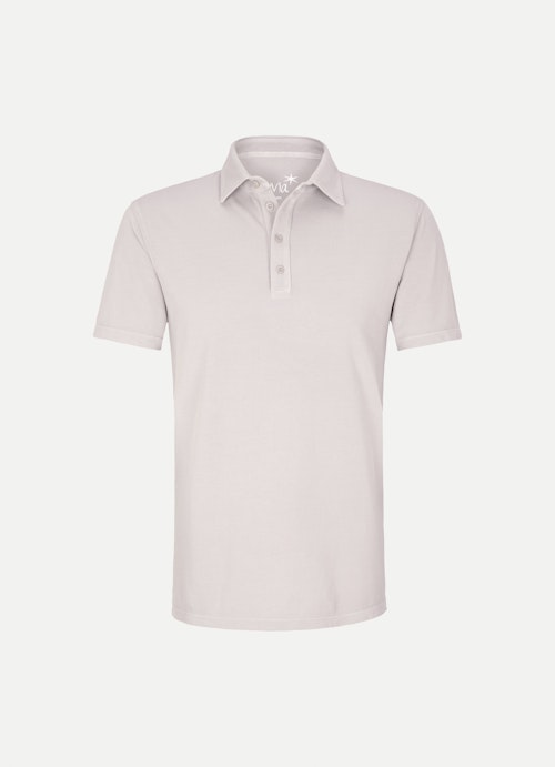 Regular Fit T-Shirts Piqué-Poloshirt stone