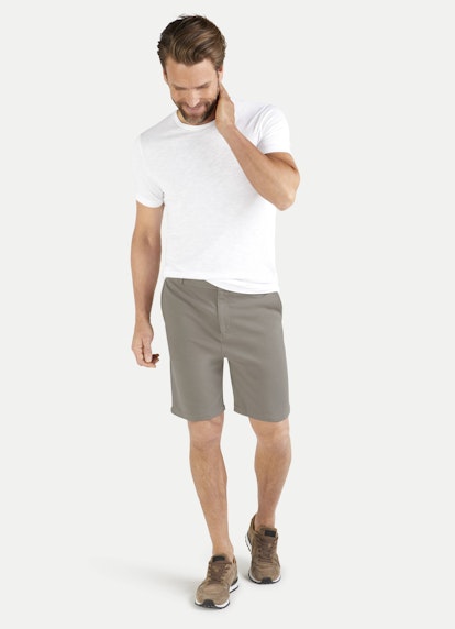 Regular Fit Bermudas Cotton Bermudas slate green