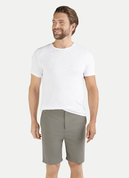 Regular Fit Bermudas Cotton Bermudas slate green