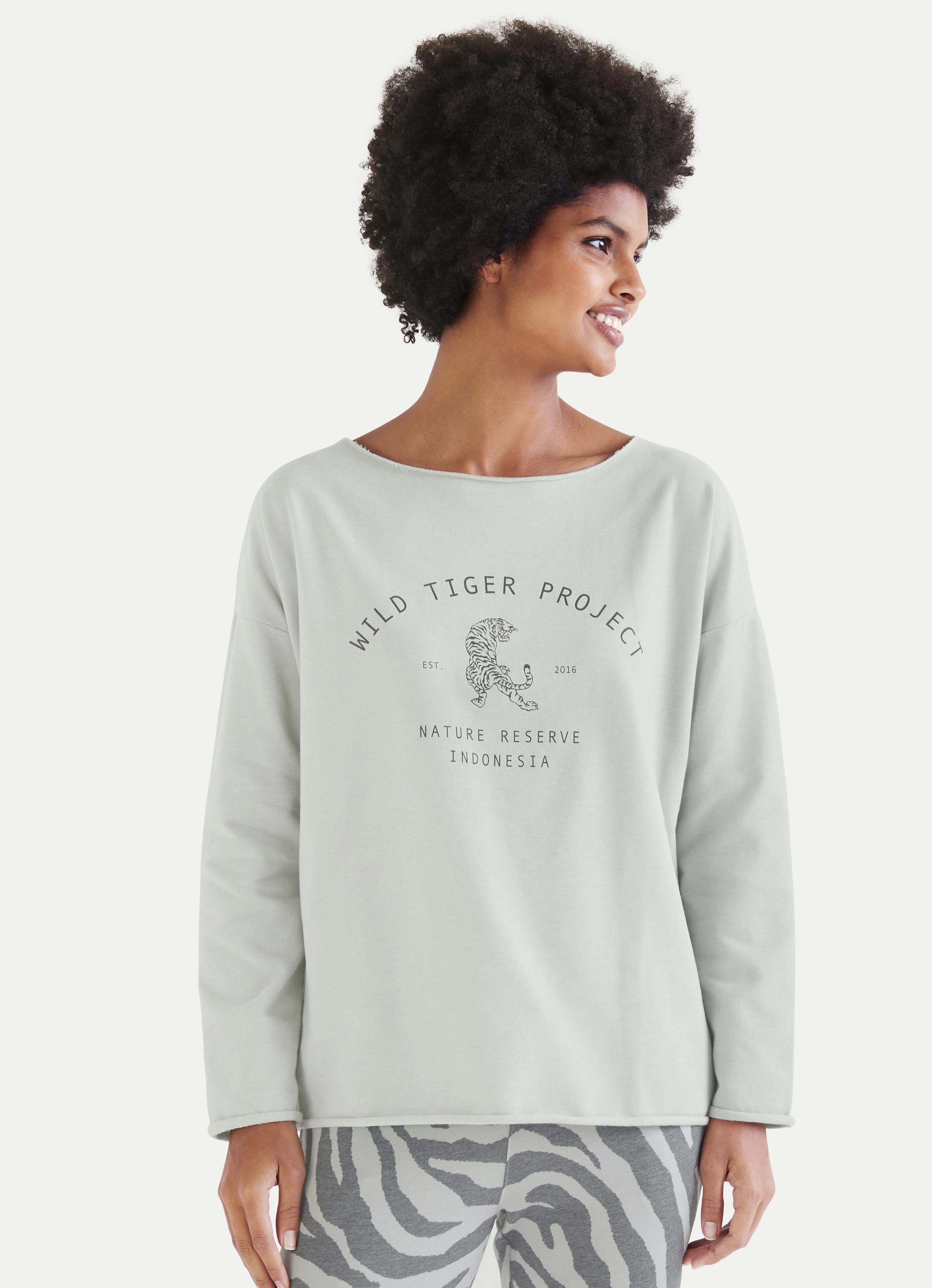 Sweatshirt Seafoam Juvia 