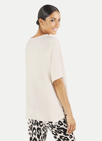 Oversized Fit T-Shirts Sweat - Cape ecru