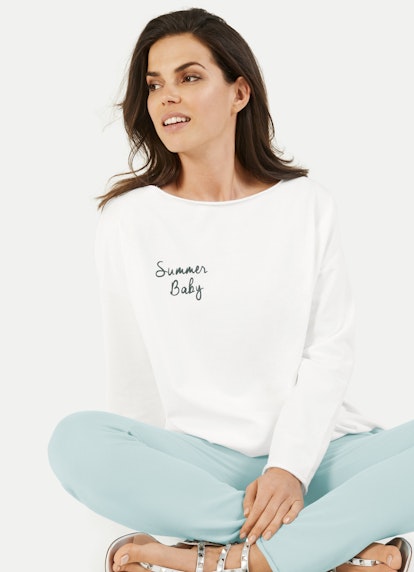 Oversized Fit Sweatshirts Sweatshirt white