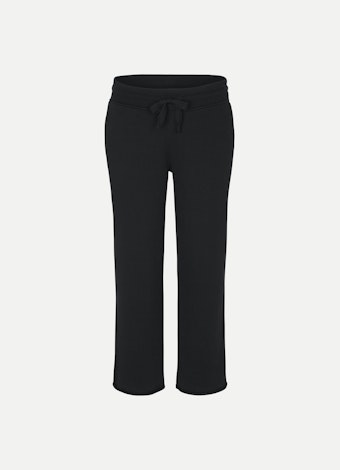Loose Fit Pants Culotte - Sweatpants black
