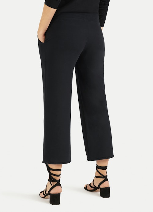 Loose Fit Hosen Culotte - Sweatpants black