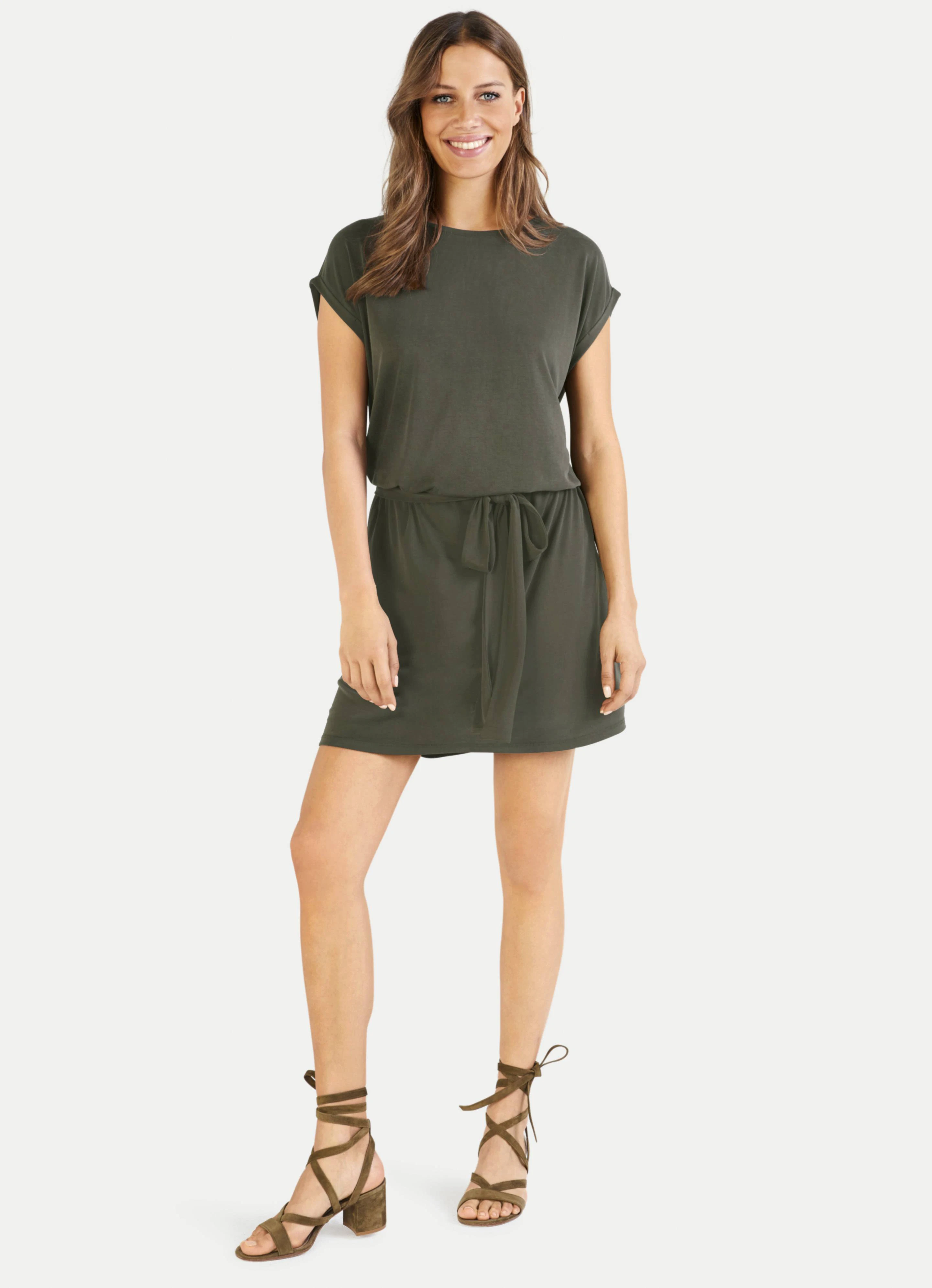 Kleid Dark Olive Juvia 
