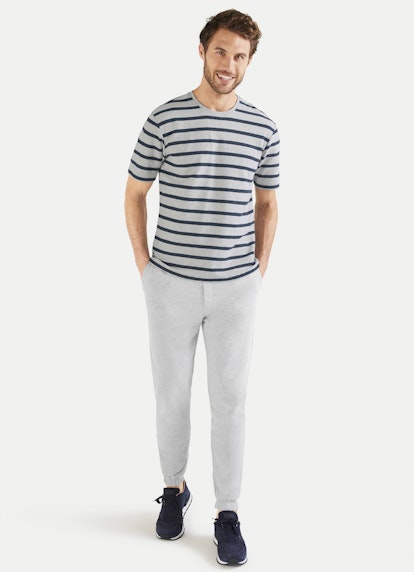 Regular Fit T-Shirts T-Shirt l.grey mel.