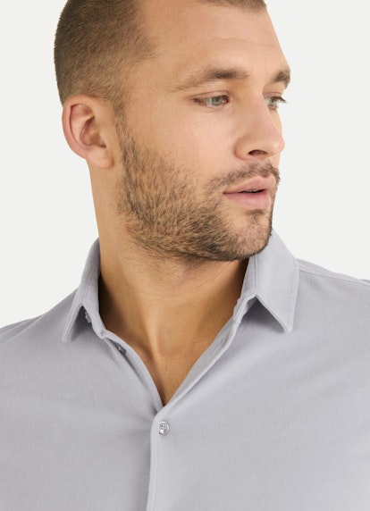 Coupe Regular Fit Chemises Chemise en jersey ash grey