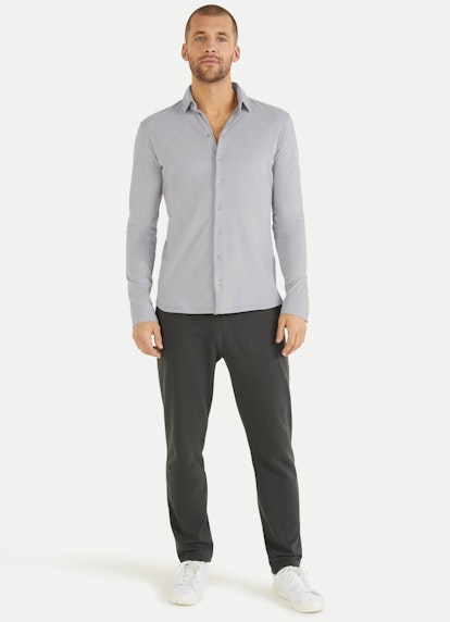 Regular Fit Shirts Jersey - Shirt ash grey