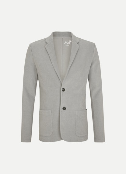 Coupe Regular Fit Blazer Blazer en maille piquée ash grey