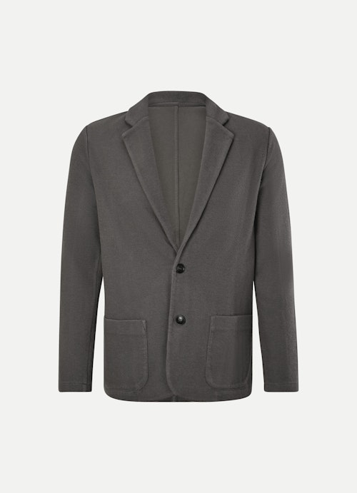 Slim Fit Blazers Jacquard Piqué - Blazer warm grey