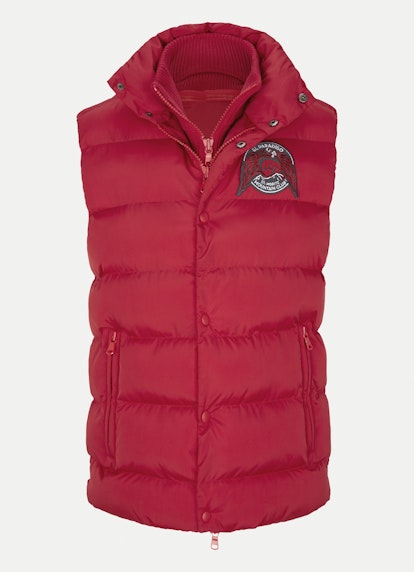 Regular Fit Westen Weste red