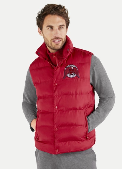 Regular Fit Westen Weste red