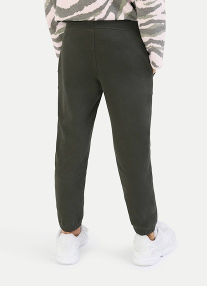 Regular Fit Pants Sweatpants dark olive