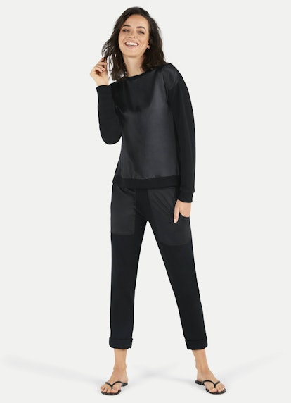 Regular Fit Sweatshirts Sweatshirt black