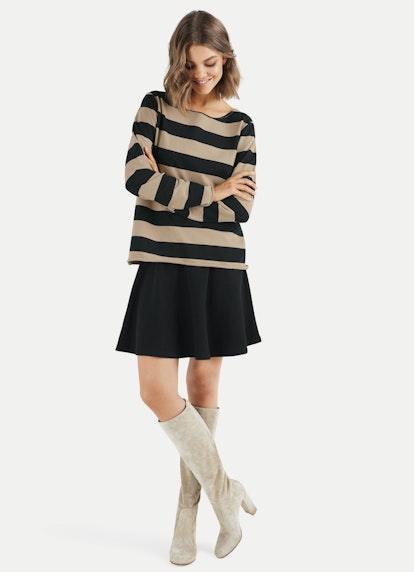 Regular Fit Sweatshirts Sweatshirt black-milky coffee
