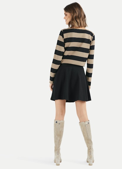 Regular Fit Sweatshirts Sweatshirt black-milky coffee