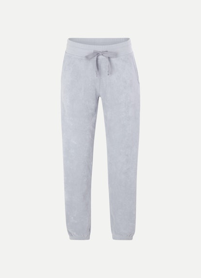 Coupe Regular Fit Pantalons Pantalon de jogging en tissu éponge pearl blue