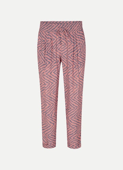 Loose Fit Pants Rayon Trousers new flamingo