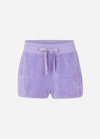 Regular Fit Shorts Frottee - Shorts violet tulip