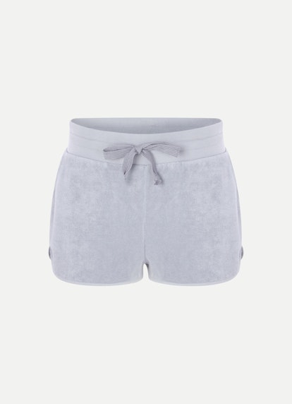 Regular Fit Shorts Frottee - Shorts pearl blue