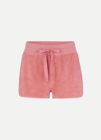 Coupe Regular Fit Short Short en tissu éponge coral