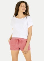 Regular Fit Shorts Frottee - Shorts coral