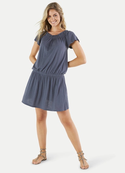 Loose Fit Kleider Kleid deep ocean