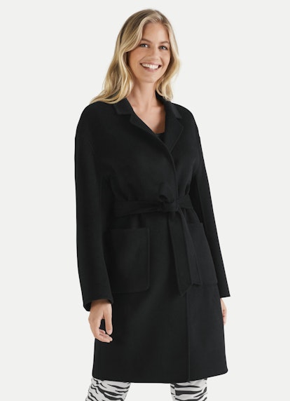 Oversized Fit Mäntel Mantel black