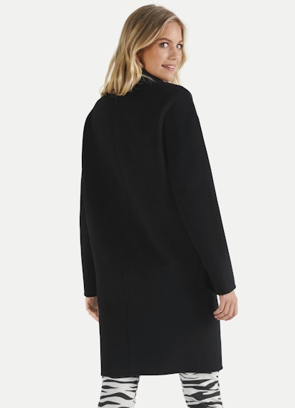 Oversized Fit Mäntel Mantel black