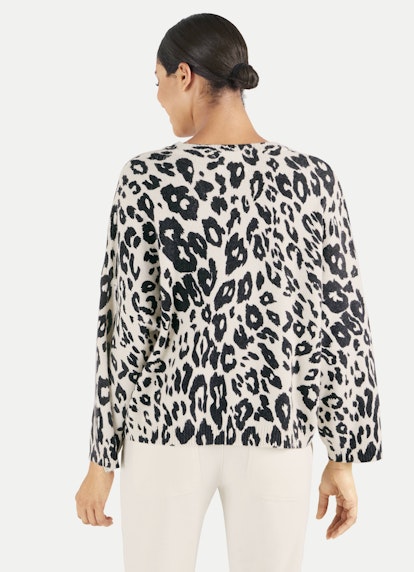 Oversized Fit Strick Pullover ecru