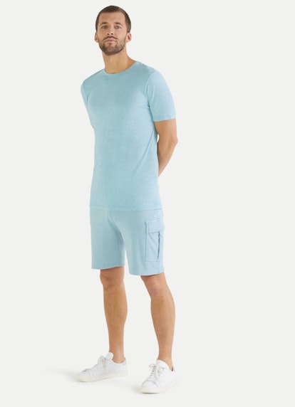 Coupe Regular Fit T-shirts T-shirt aqua