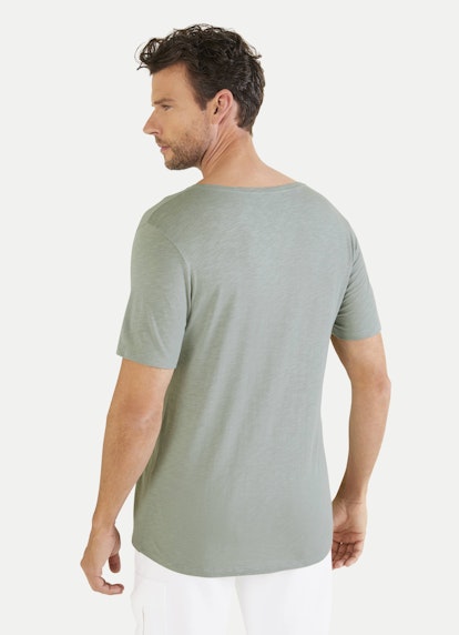 Coupe Regular Fit T-shirts T-shirt fog green