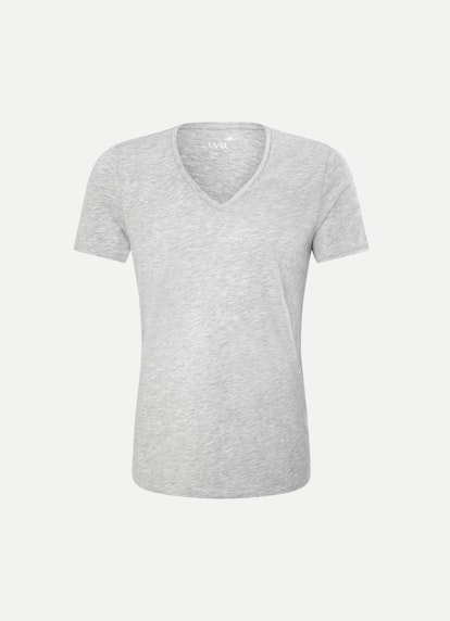Regular Fit T-Shirts T-Shirt l.grey mel.