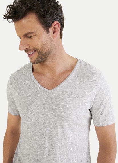 Regular Fit T-Shirts T-Shirt l.grey mel.