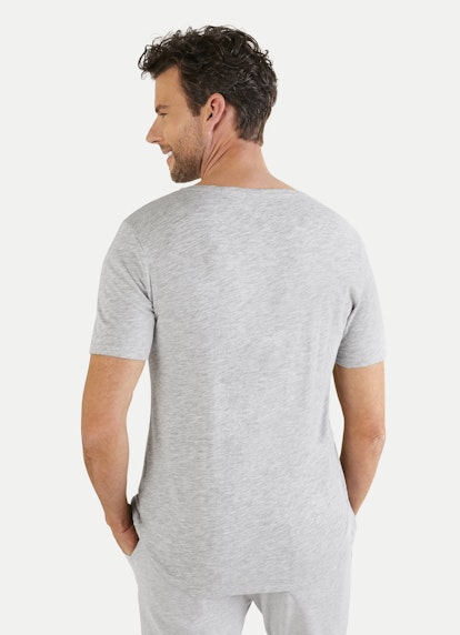 Regular Fit T-Shirts T-Shirt l.grey mel.