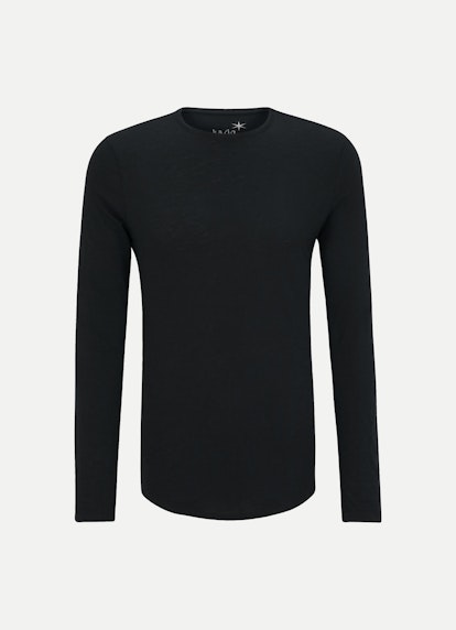 Regular Fit Long sleeve tops Longsleeve black