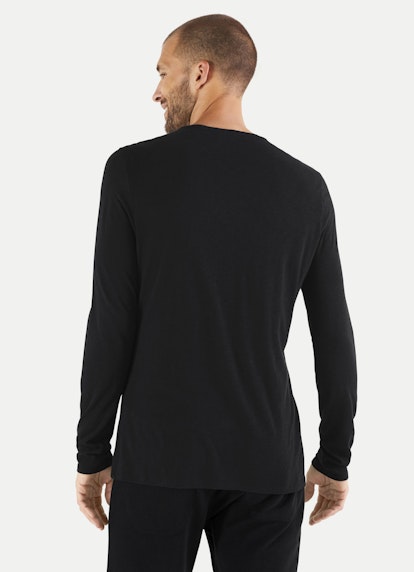 Regular Fit Long sleeve tops Longsleeve black